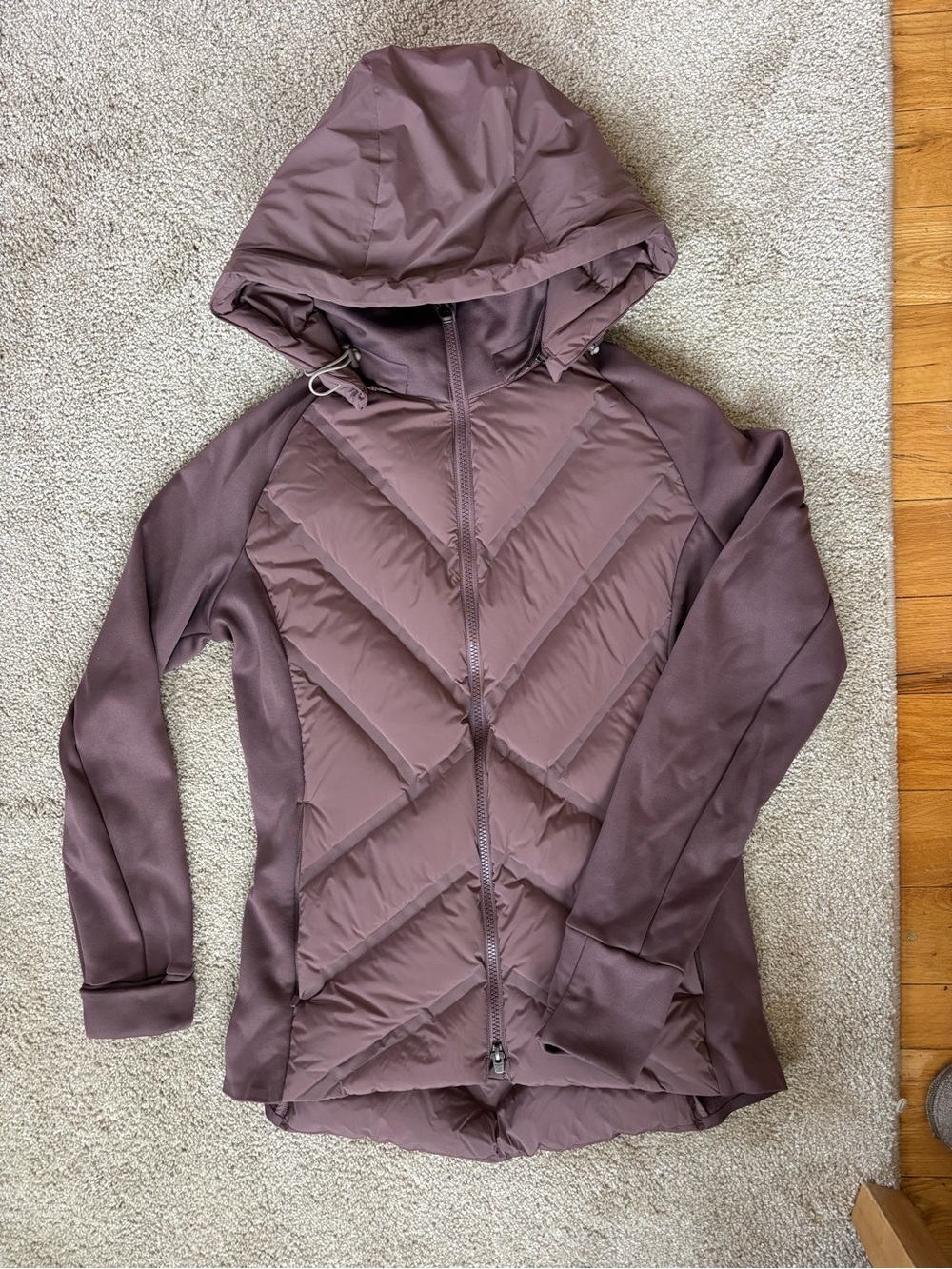 Athleta Women's Down Jacket - Mauve